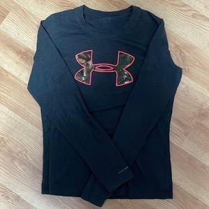 Grey/Camo/Pink Long Sleeve Tee